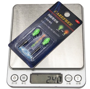 Commercio all'ingrosso 2 pz/set Mini portalampada elettronici bastoncini emettitori di luce ultraleggeri bastoncini di luce notturna elettronici accessori galleggianti - Product Image 4