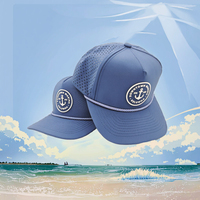 Sombreros de Golf personalizados para hombre gorras de béisbol estilo de moda 5 paneles tejido parche cuerda ajustable impermeable protección solar Formal y deportivo
