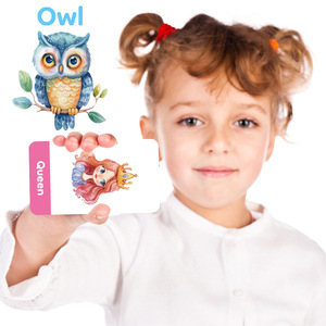 Cartes mémoire éducatives pour la petite enfance (4-6 ans) : Apprenez les lettres et les formes en anglais – Style <span class=keywords><strong>aquarelle</strong></span>, dessin animé - Product Image 5