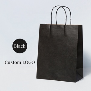 Bolsa de Papel Kraft Personalizada para Tienda de Ropa, Repostería, Compras, Embalaje, Bolsa de Regalo Portátil con Logotipo Impreso Personalizado - Product Image 3