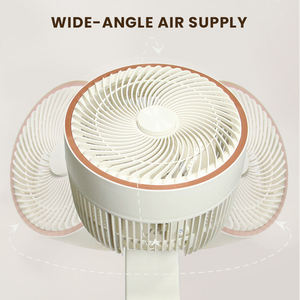 Ventilateur de sol pliable à 3 vitesses pour la circulation d'air à grande serre sans feuilles avec télécommande - Product Image 6