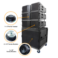 Sinbosen Ka 210 Dual 10 pouces Line Array Chine