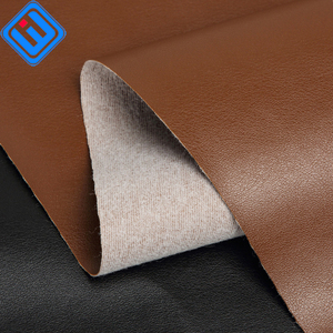 Cuir artificiel PVC grain Nappa premium 0,6 mm, cuir synthétique doublé polaire pour la fabrication de sacs à main, l'emballage et la sellerie souple - Product Image 2