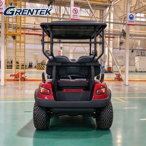 Voiture de golf électrique GR06, 4 places, buggy de golf, buggy de chasse, voiture de golf à batterie, pour routes non publiques - Product Image 3
