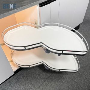 Bandeja giratoria de diseño moderno para esquina ciega de cocina, cesta extraíble para gabinete, accesorios de cocina - Product Image 6