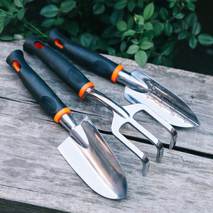 RUIPU <b>Garden</b> <b>Tool</b> <b>Set</b> 3-Piece Aluminum Alloy Ergonomic Handle For Planting Flowers Succulents Household Use - Product Image 4