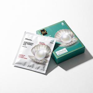 Mascarilla Facial Blanqueadora JMsolution Marine Luminous Pearl, Paquete de 5, Iluminadora para Todo Tipo de Piel, Fórmula K-Beauty - Product Image 1