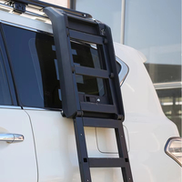 Cubierta de Caja de Camioneta NP300 Personalizable de Alta Calidad con Escalera Lateral con Cerradura, Tipo Rígido, Aleación de Aluminio, Diseño Fácil de Usar