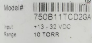 T332 MKS BARATRON TRANSDUCER, 10 TORR, 0190-18037 750B11TCD2GA - Product Image 6
