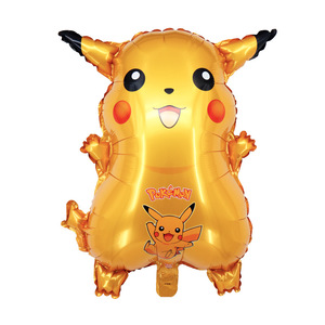 25 màu sắc chất lượng cao nhôm phim Helium Anime nhân vật dễ thương Poke bóng Quái Vật Pika bóng cho trang trí - Product Image 2
