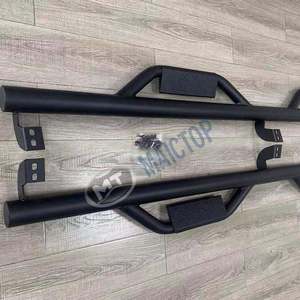 อุปกรณ์ตกแต่งรถยนต์สำหรับรุ่น Tacoma สีดำ ปี 2005-2020 รวมถึงแป้นเหยียบและบันไดข้างเสริม - Product Image 4