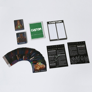 Venta al por mayor de fábrica de impresión personalizada familia amigo divertido juego de cartas de mesa personalizado <span class=keywords><strong>beber</strong></span> tarjetas casa juego de mesa para adultos - Product Image 3