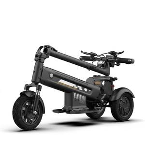 Hikerboy <span class=keywords><strong>Dura</strong></span>, Scooter Eléctrico Plegable de Tres Ruedas, Motor Dual, Frenos de Disco y de Tambor, Sistema de Frenos de 48V30Ah - Product Image 3