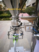 Machine de remplissage à vis sans fin pour farine protéinée 15 kg, machine de remplissage de poudre alimentaire pour maïs 5 kg, ensacheuse form-fill, doseur de détergent