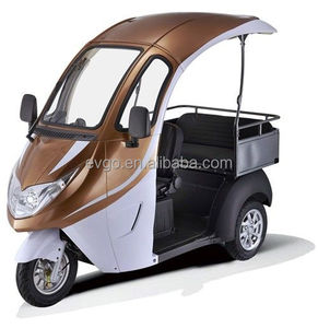 Nuevo Triciclo Eléctrico Mini de Tres Ruedas con Carrocería Abierta, Motor de Más de 1000W, Batería de Plomo-Ácido, Capacidad de Carga de 300-400kg para Uso de Carga - Product Image 6