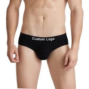 Cuecas de boxer para homens, cuecas masculinas feitas na china, cuecas personalizadas de boa qualidade, logotipo personalizado, roupa íntima
