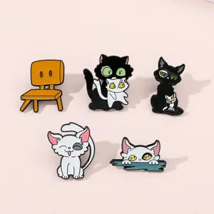 Lapel Pin Badges Movie Wholesale Free Sample Design Custom Picture Metal Hard Enamel Pins For Souvenir