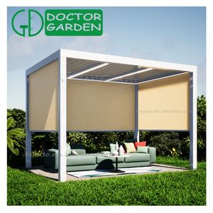 GD-pérgolas bioclimáticas modernas para jardín, gazebo de lujo para exteriores, 9 metros cuadrados, 3x3, 5x5, 5x3, de aluminio - Product Image 4