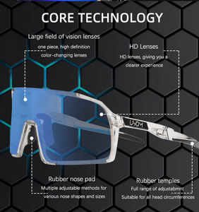 도매 야외 광장 사이클링 라이딩 선글라스 안티 UV 광 변색 러닝 스포츠 선글라스 - Product Image 3