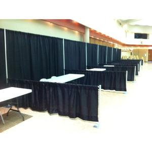 Présentoirs personnalisés pour salons professionnels/décoration de mariage pour tuyaux et drapés/tuyaux et drapés à usage intensif - Product Image 5