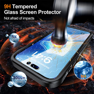 Funda magnética 360 de cobertura total para iPhone 17 Pro Max, 16, 15, 14, 13 Plus, fundas de lujo 360 para iPhone 17 Pro - Product Image 3