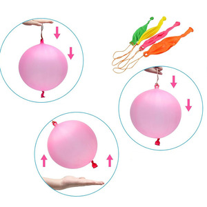 Ballons à poinçonner en latex de 18 pouces <span class=keywords><strong>pour</strong></span> cadeaux de fête, vente en gros, logo personnalisé, impression de logo personnalisée - Product Image 3
