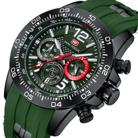 MINI FOCUS Tendance Design Horloge Marque Hommes De Luxe Étanche Usine Sport Montres À Quartz Avec Montre-Bracelet Bracelet En Silicone MF0290G