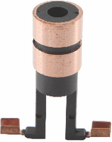 Support de balais de charbon pour anneau collecteur (dimensions : 15*6.2/ 45*7.8*26x 2 anneaux), pour assemblages de collecteurs à anneaux.