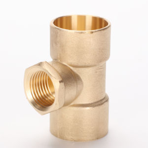 Série de compression en laiton de tuyau de raccords de réfrigération en cuivre de coude et de té de haute qualité - Product Image 2