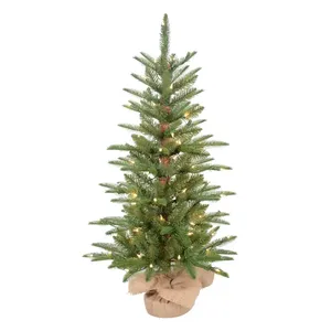 Vente chaude Arbre De Noël Mini Décoration De Table Arbre De Noël Artificiel Avec Table Lumineuse Led Mini Arbre De Noël - Product Image 1