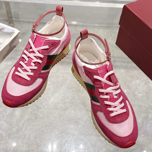 รองเท้าลำลองสไตล์สปอร์ตสุดเทรนดี้ ทนทานต่อการสึกหรอ พื้นกันลื่น ดีไซน์ลายทาง - Product Image 4