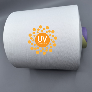 2025 Bán hàng nóng <span class=keywords><strong>UV</strong></span> bằng chứng <span class=keywords><strong>UV</strong></span> bảo vệ 50D/36F sợi <span class=keywords><strong>polyester</strong></span> cho thể thao T-Shirt và mặc ngoài trời - Product Image 1