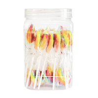 Hahal OEM Individueel verpakte bulk gummy snoepjes variëteit feest regenboog swirl regenboog golf versie fles