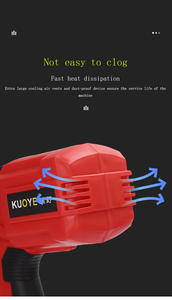 Rojo 550W 800W Home Fence Wall Paint Spray Gun Industrial Portable Electric Power House Painter Gun - Product Image 5