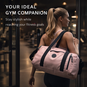 Borsa <span class=keywords><strong>da</strong></span> Palestra Unisex alla Moda, Impermeabile e Resistente, 20-35L, in Nylon con Cerniera, per Fitness, Allenamento e Viaggi - Product Image 3