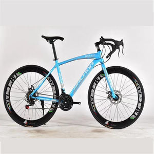 Vente en gros 21/24/27 vitesses Absorption des chocs <span class=keywords><strong>Vélo</strong></span> de course Cadre en acier au carbone VTT 26 pouces/700C <span class=keywords><strong>Vélo</strong></span> de <span class=keywords><strong>route</strong></span> - Product Image 2
