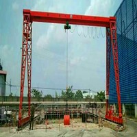 Pont roulant monopoutre électrique Mingdao 15t 20t avec moteur et boîte de vitesses, garantie 1 an
