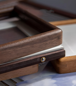 Factory Supply Solid Wood Rounded Corner Photo <strong>Frame</strong> With 2*6 Inch Photo Strip Custom <strong>Multiple</strong> Sizes Desktop <strong>Picture</strong> <strong>Frame</strong> - Product Image 5