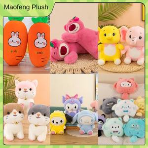 Vente en gros 8 pouces ours en peluche poupée marché de nuit décrochage anneau mariage jeter Machine fonction de soulagement du Stress PP coton remplissage lavé - Product Image 3