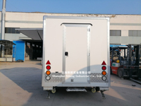 Remorque Mobile de Bar, camion, restauration rapide, café, caravane