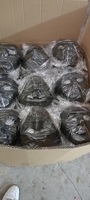 Masque de fête drôle en plastique noir pour fête fournitures de vacances carnaval mascarade Cosplay Halloween accessoire bricolage artisanat