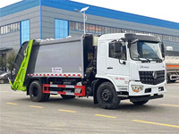 Camion Compacteur de Déchets 4x2 Direct Usine 12m³ – Camion de Collecte des Déchets Compacté pour l'Assainissement