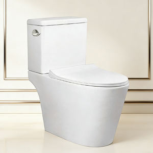 Inodoros de Cerámica de Alta Calidad para el Hogar, con Gran Capacidad de Descarga de Aguas Residuales, Fuerte Flujo y Antiolores - Product Image 6