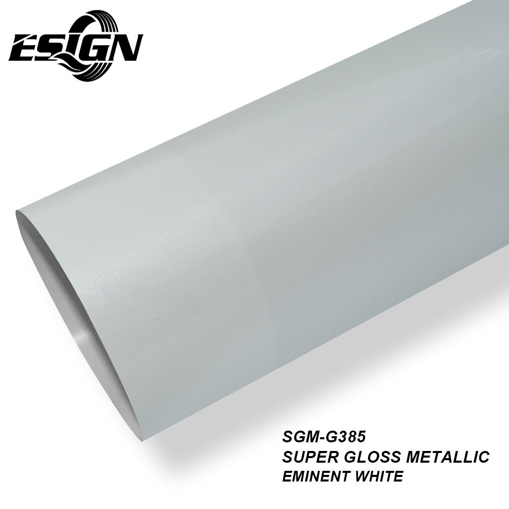 สีขาวโดดเด่นเมทัลลิกซูเปอร์กลอส