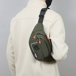 Multi Layer Waist Bag Large Capacity Oxford Cloth Sport Crossbody Bag For Men Outdoor Travel Commuter Use - Product Image 3