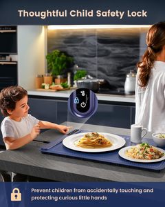 Plateau chauffant électrique pliable en silicone, coussin chauffant pour aliments, tapis chauffant pour buffets et fêtes - Qualité alimentaire, écologique, personnalisable - Product Image 4