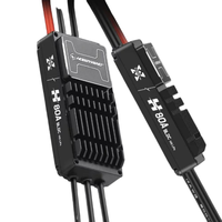 Электронные компоненты 80A 6-14S, 40A Con. Контроллер BLDC V80A ESC для квадрокоптеров и радиоуправляемых самолетов (актуальный)