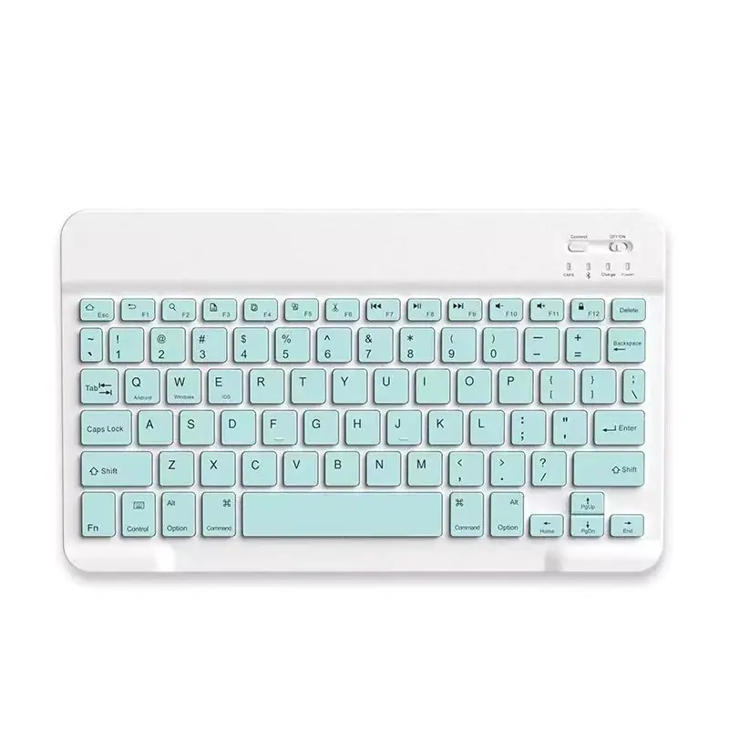 Mini tastiera Wireless portatile silenziosa di vendita calda per tastiera da gioco per Laptop Tablet Ipad