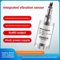 Capteur transmetteur de vibration et d'accélération intégré 4-20mA 24V pour moteur, ventilateur, pompe, compresseur IP65 ATEX OEM