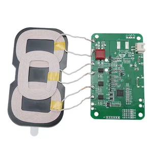 Placa de cargador inalámbrico Módulo tres en uno Bobina doble de carga rápida plegable inteligente - Product Image 2